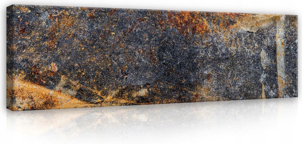 Vászonkép 145x45 Textúra kő fém rozsda absztrakt ipari
