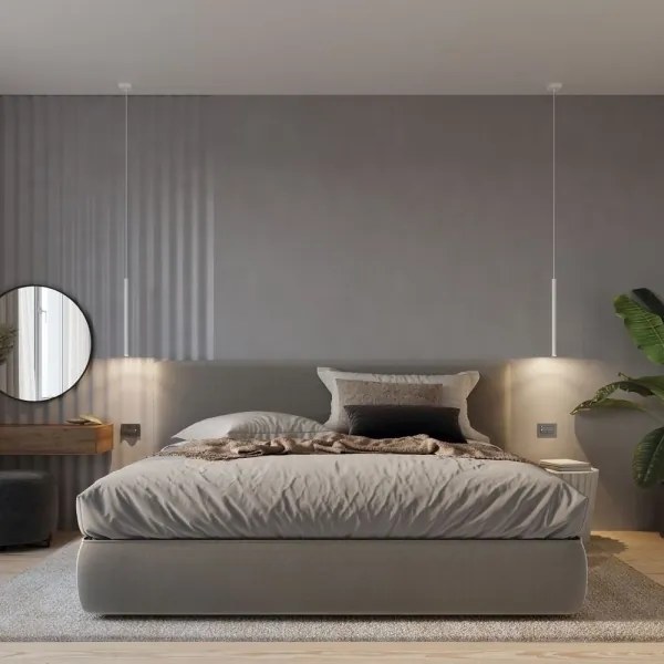 Sollux SL.0465 - Csillár zsinóron PASTELO 1xG9/8W/230V fehér