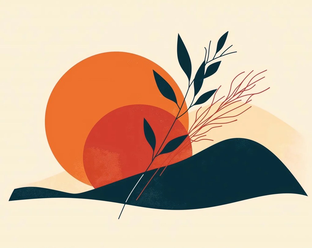 Poszter 76x60,5cm Alkonyat a csendben