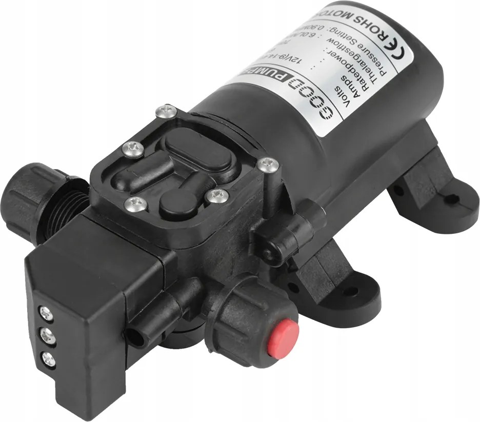 Membránszivattyú 12 V 0 9 Mpa 6 L Önfelszívó 70 W