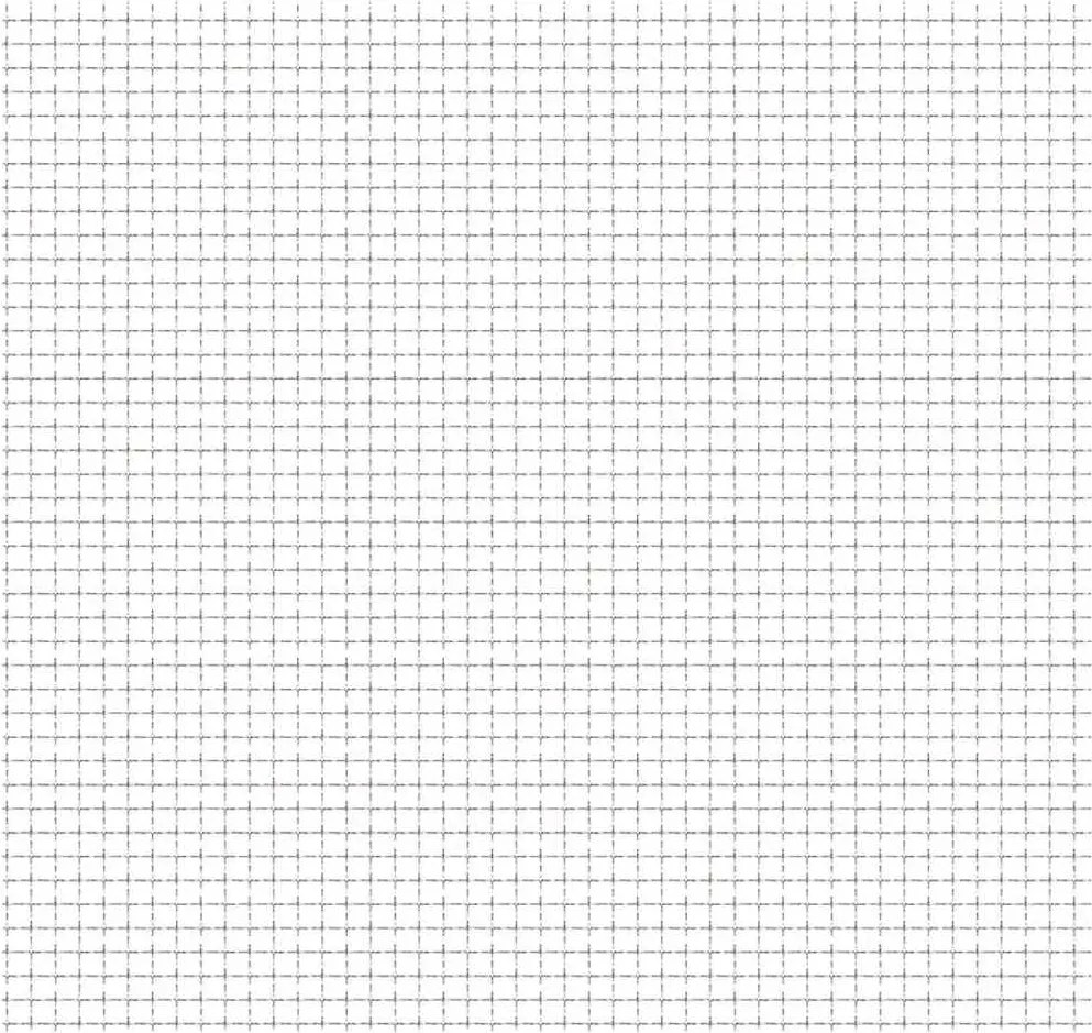 vidaXL krimpelt rozsdamentes acél drótkerítés 50x50 cm 21x21x2,5 mm