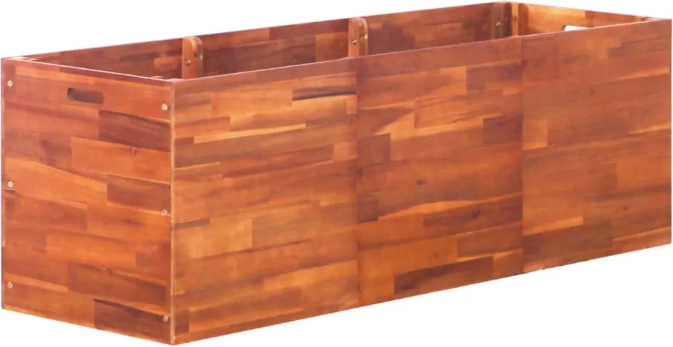 vidaXL akácfa kerti magaságyás 150 x 50 x 50 cm