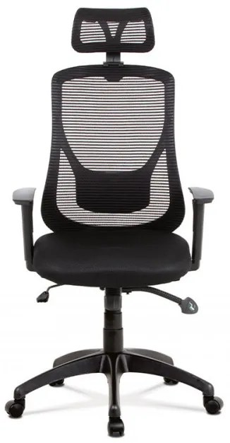 Ka-a186 Scaun pivotant de birou modern negru