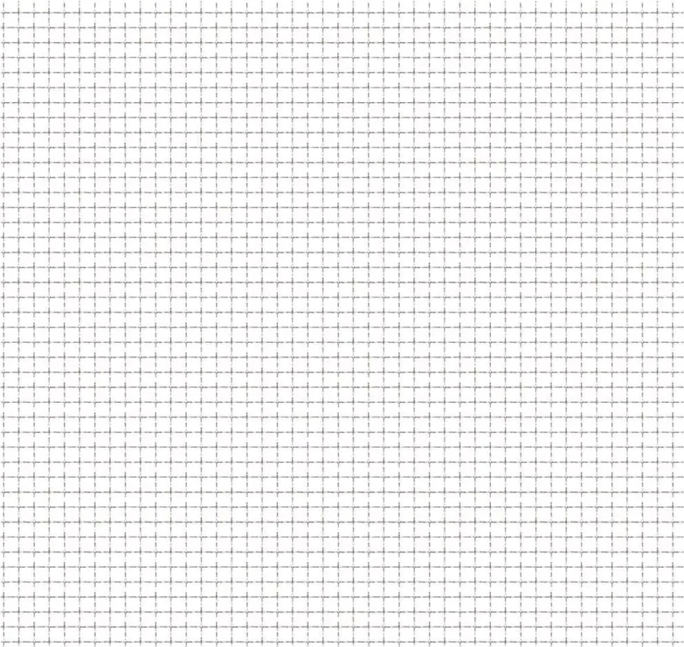 vidaXL krimpelt rozsdamentes acél kerti drótkerítés 50x50cm 31x31x3mm