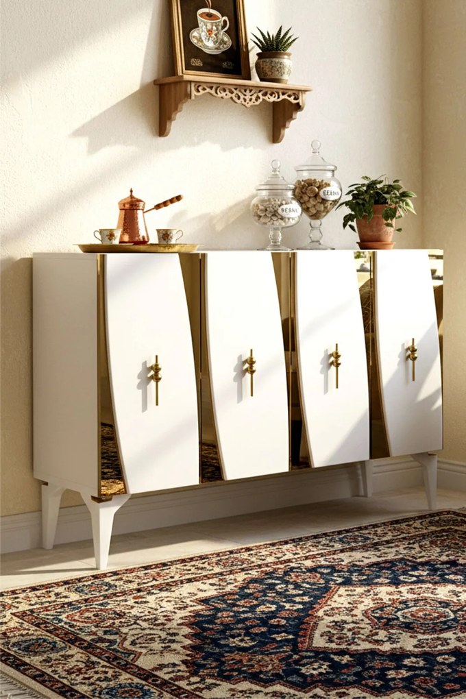 Elips 120 - White, Gold