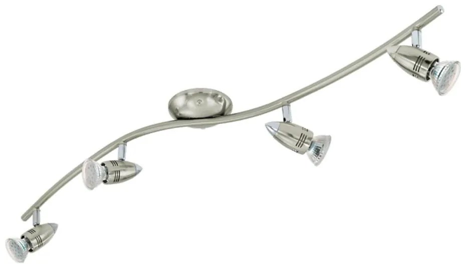 Eglo 78025 - LED Spotlámpa MAGNUM 4xGU10/3W/230V 3000K matt króm