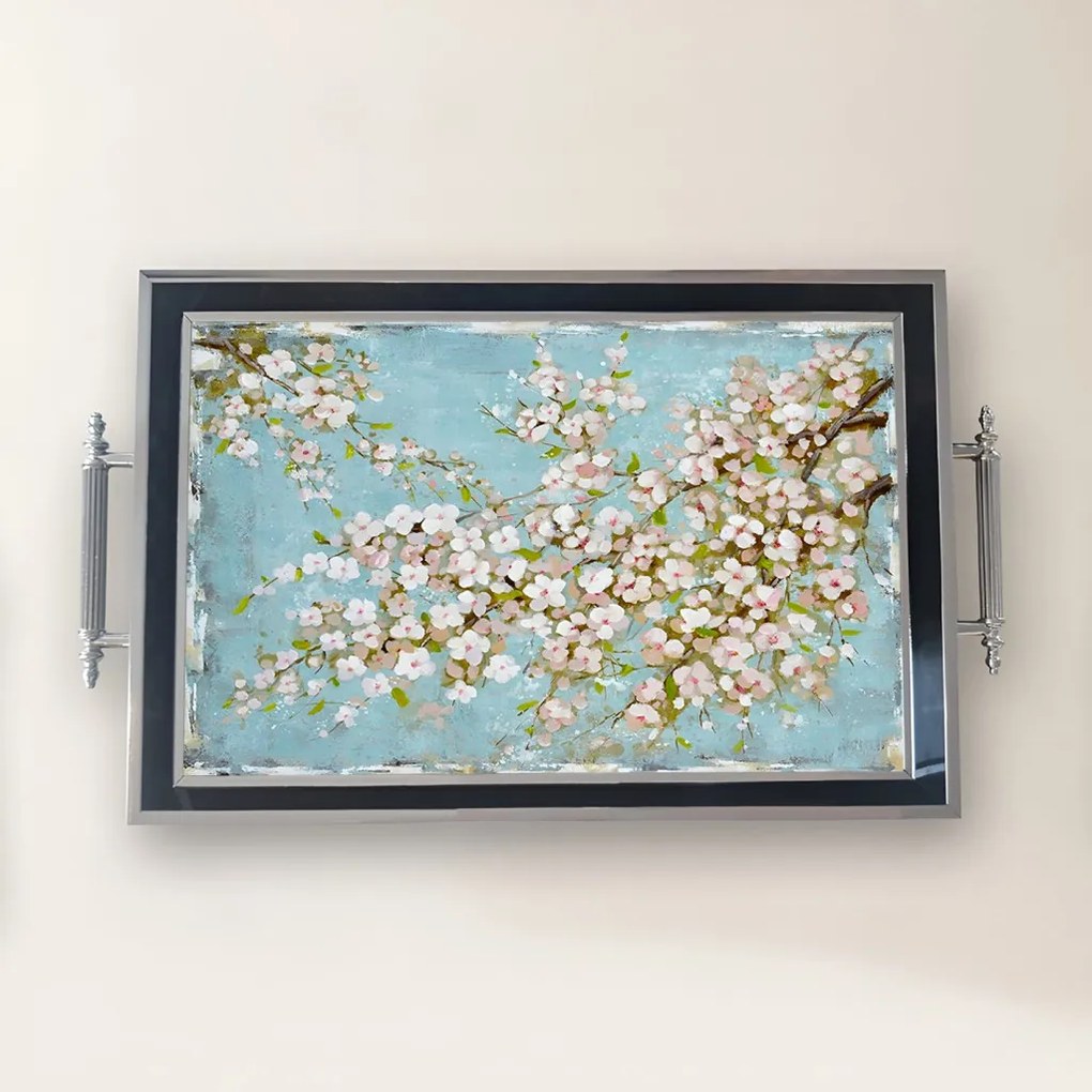 Üveg tálca, 38×24 cm – TPG9922