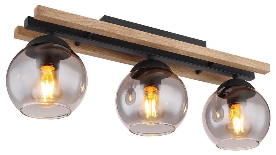 Globo 15569-3DW - Felületre szerelhető csillár CONNI 3xE27/25W/230V