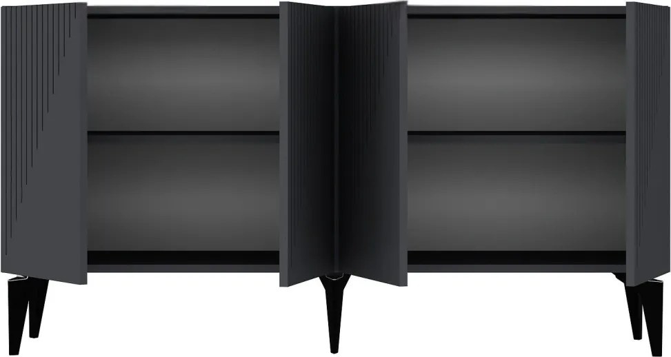 Batum komód, antracit, 150 cm