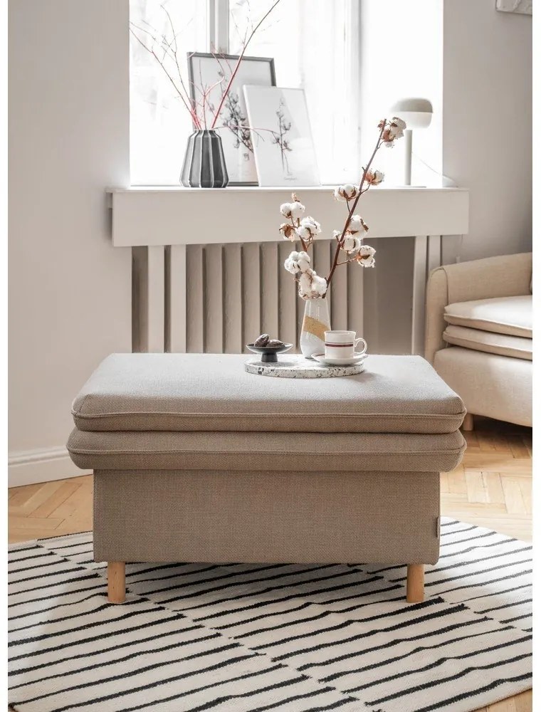 Világosbarna lábtartó Simon – Miuform