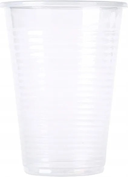 Műanyag pohár Office Products, thermo, 200ml, 100 db, átlátszó
