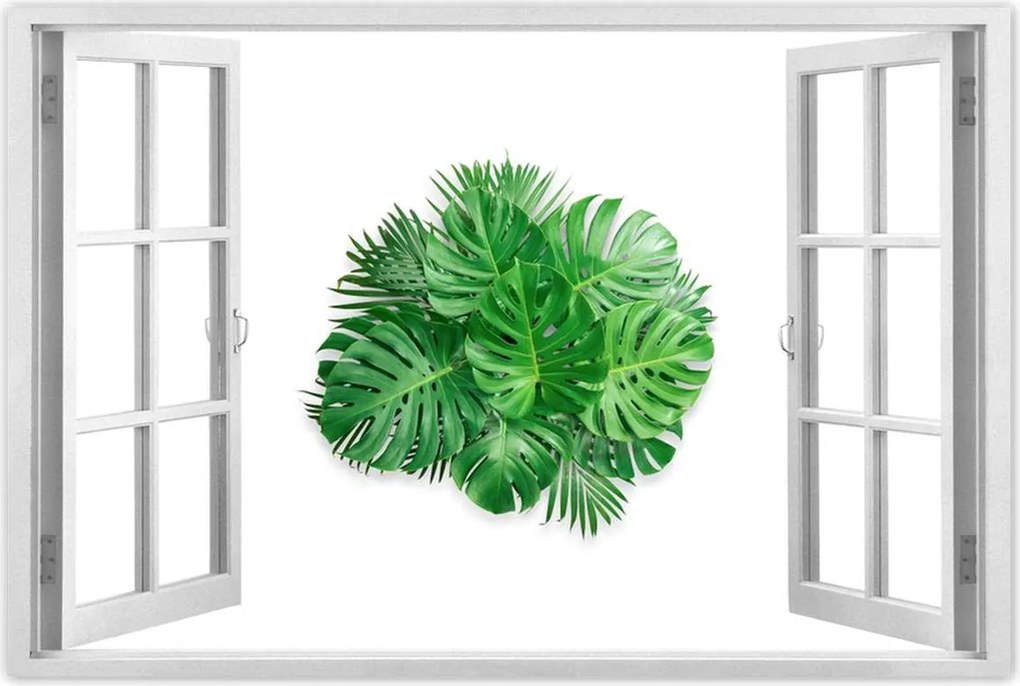 Poszterek 120x80 Monstera Lyukas levelek