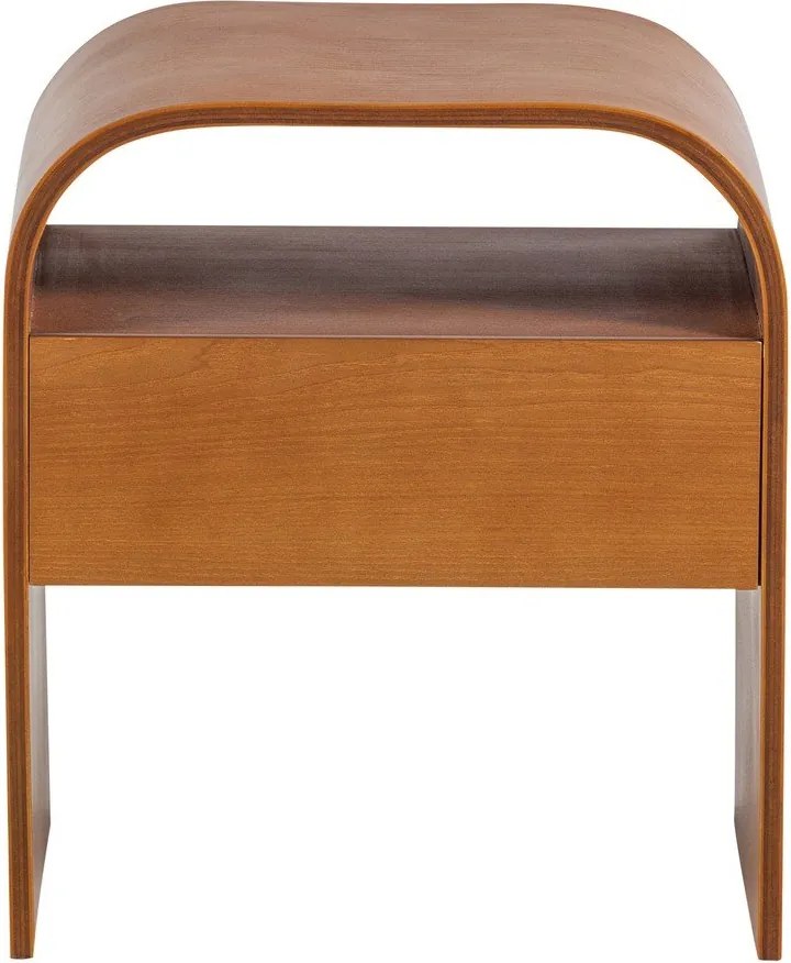 Natúr színű éjjeliszekrény Momo – WOOOD