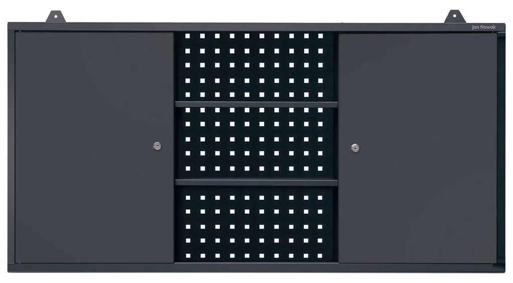 BEN függő garázsszekrény, 1200 x 600 x 200 mm, antracit