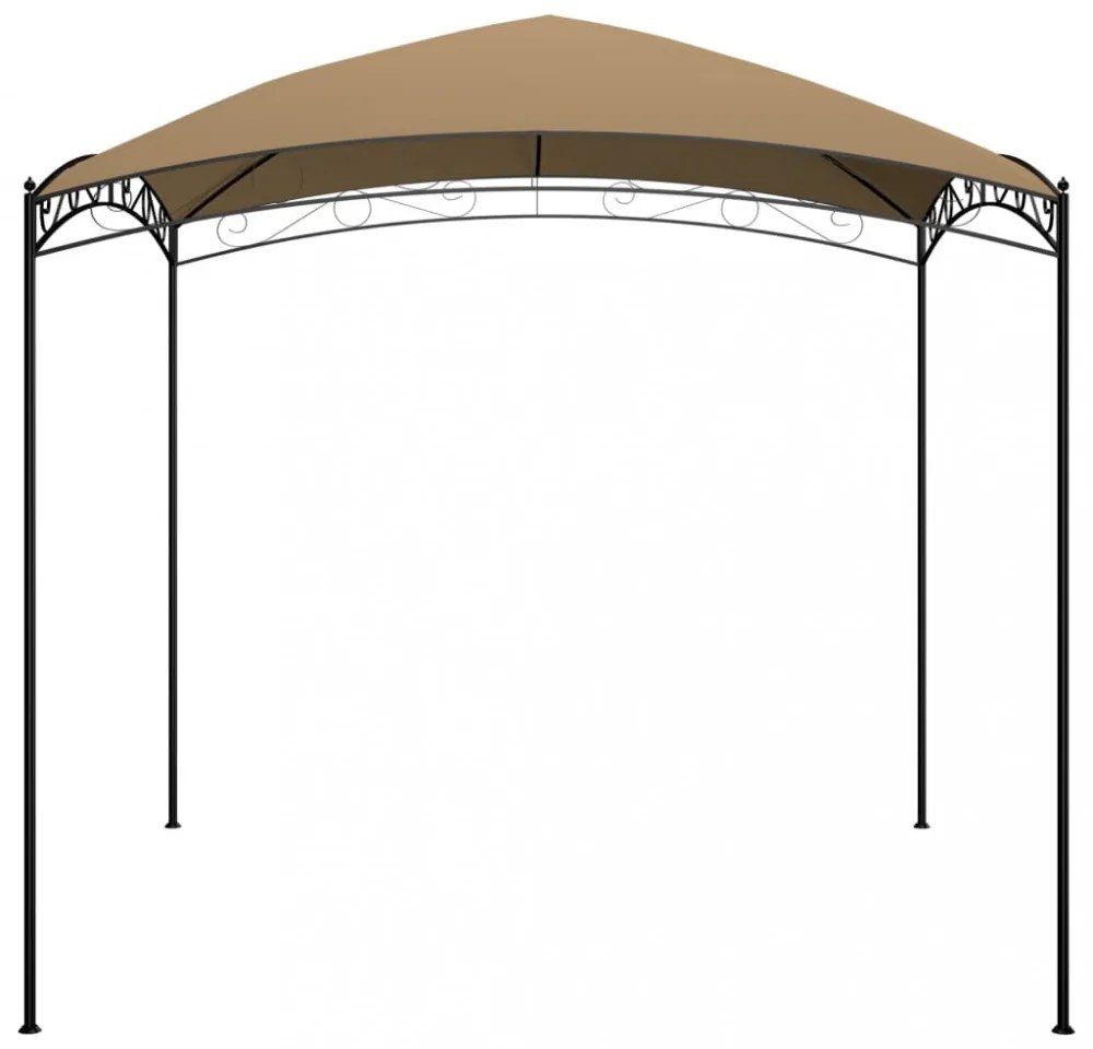 tópszínű pavilon 3 x 3 x 2,65 m 180 g/m²
