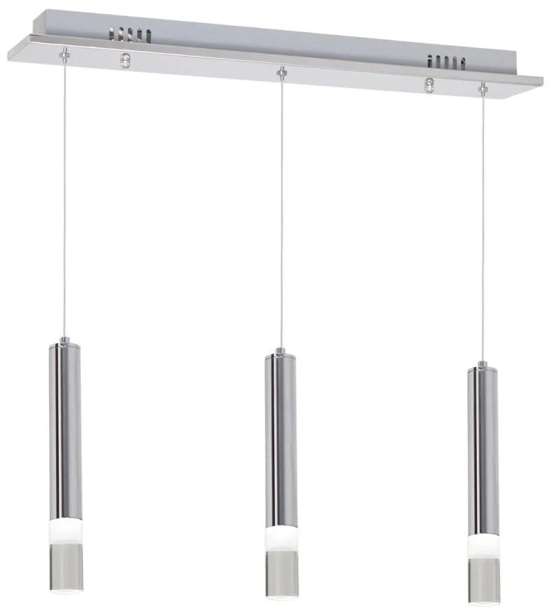 LED Csillár zsinóron ICE 3xLED/5W/230V