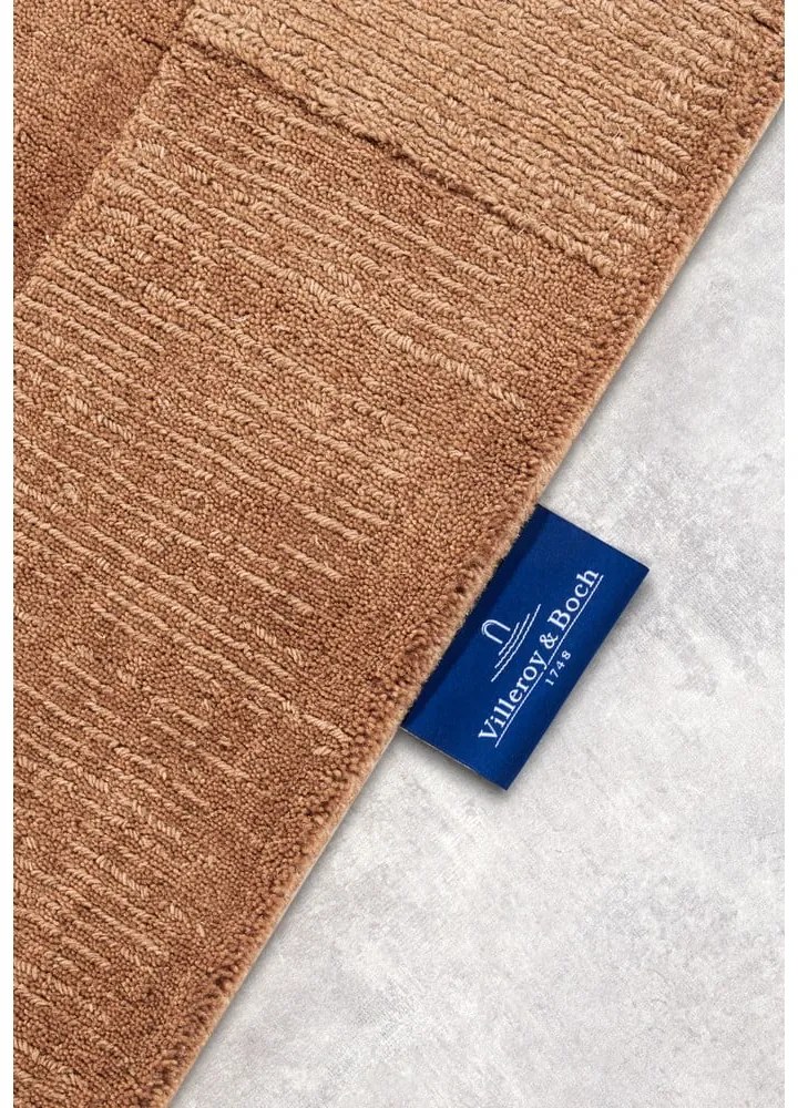 Barna kézi szövésű gyapjú szőnyeg 160x230 cm Charlotte – Villeroy&amp;Boch
