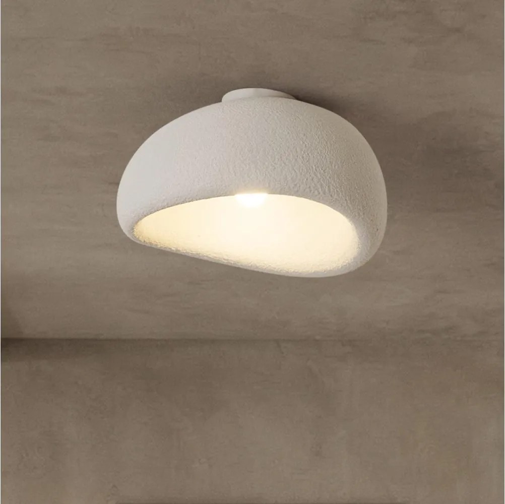 BRILAGI - WABI SABI mennyezeti lámpatest 1xE27/60W/230V, átmérő 40 cm, fehér