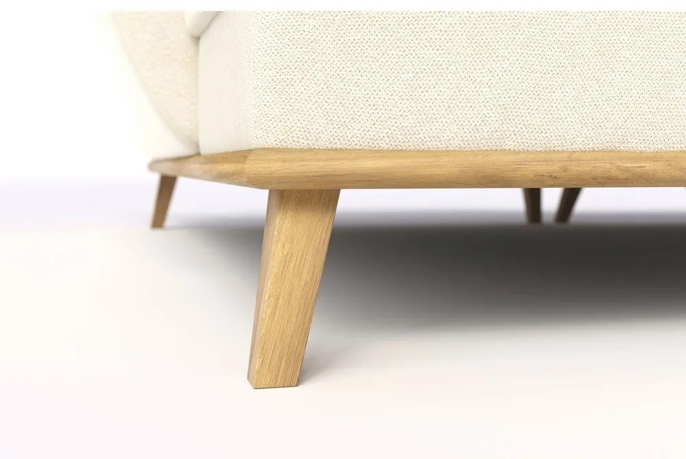 Krémszínű kinyitható sarokkanapé (bal oldali) Balitco – Ropez