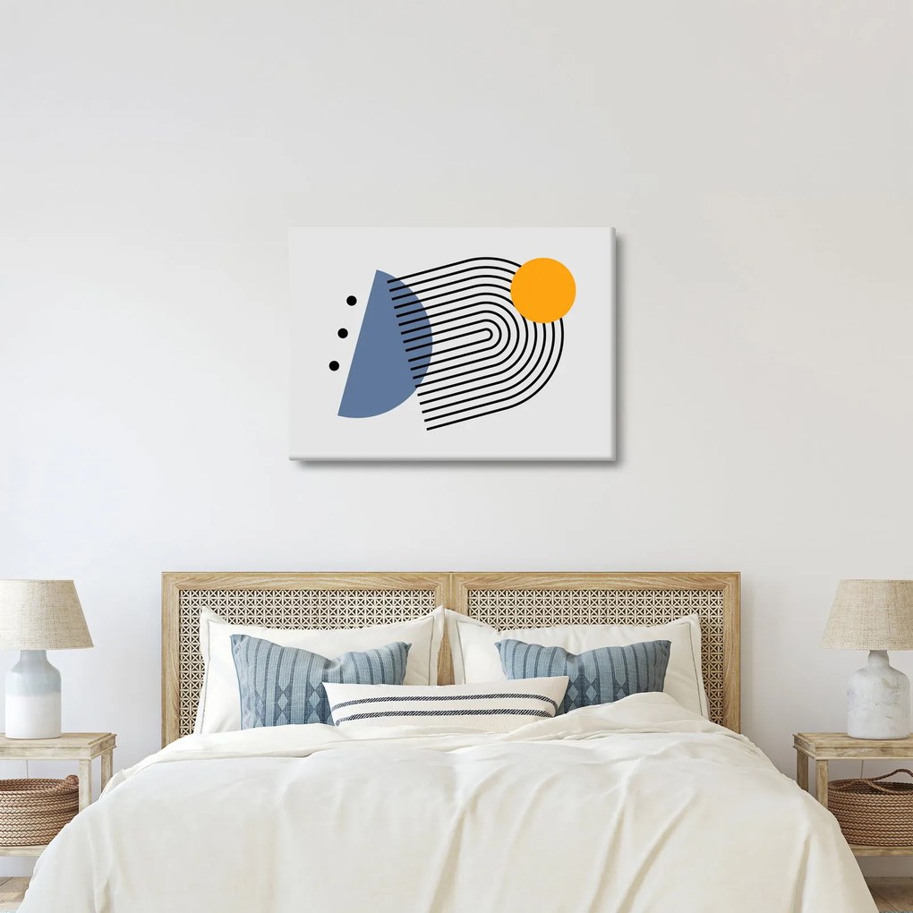 Kép - Minimalista absztrakció N⁰2 (70x50 cm)