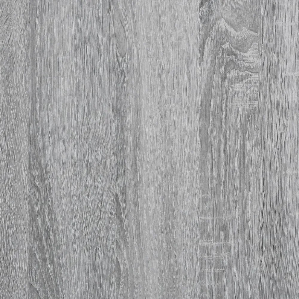 szürke sonoma szerelt fa és fém könyvszekrény 79 x 30 x 180 cm