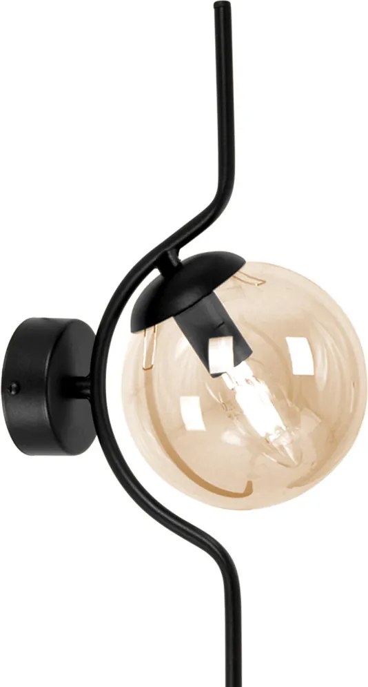 KAJA K-5336 VELA Sárga Színű Fali Lámpa 1xE14 10W IP20