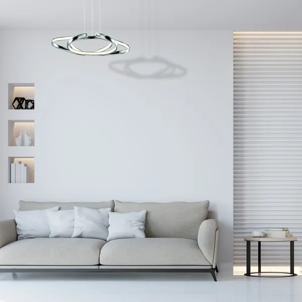 LED Csillár zsinóron COPERNICUS 1xLED/46W/230V