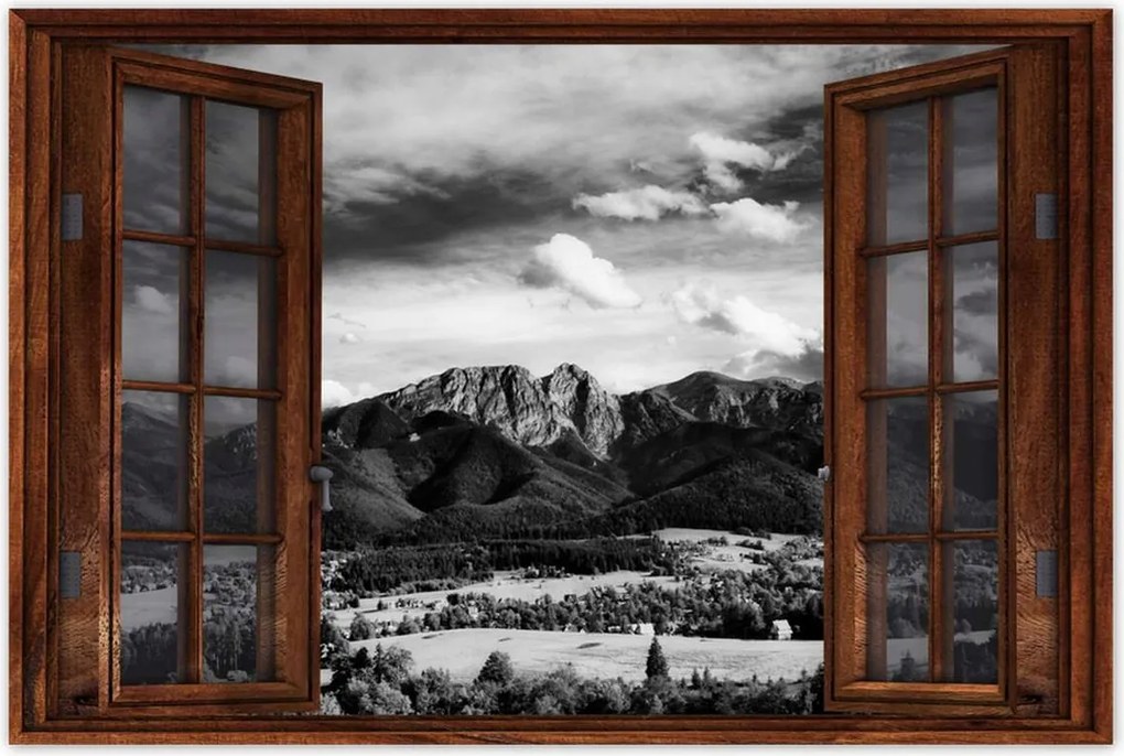 Poszterek 60x40 Tátra Lengyel hegyek Kilátás