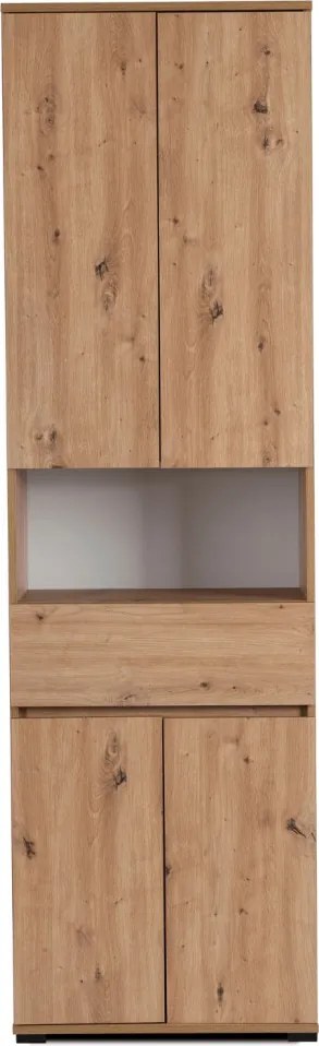 Szekrénypolc 60 cm méretben, artisan tölgy színben MODENA