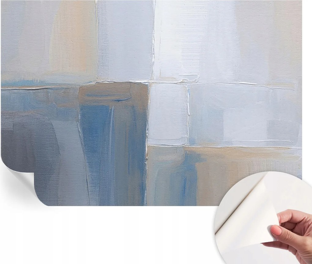 Öntapadós tapéta Fali furnér 3D hatás Harmonikus absztrakt 152x104