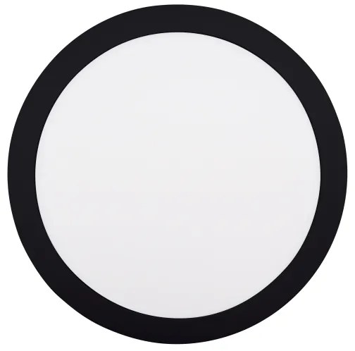 Solight WD174-B - LED Mennyezeti lámpa LED/24W/230V 3000/4000/6000K fekete kerek