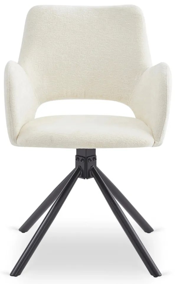 Krzesło FLAV Kremowe Boucle