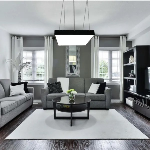 LED Csillár zsinóron LED/65W/230V 4000K 60x60 cm