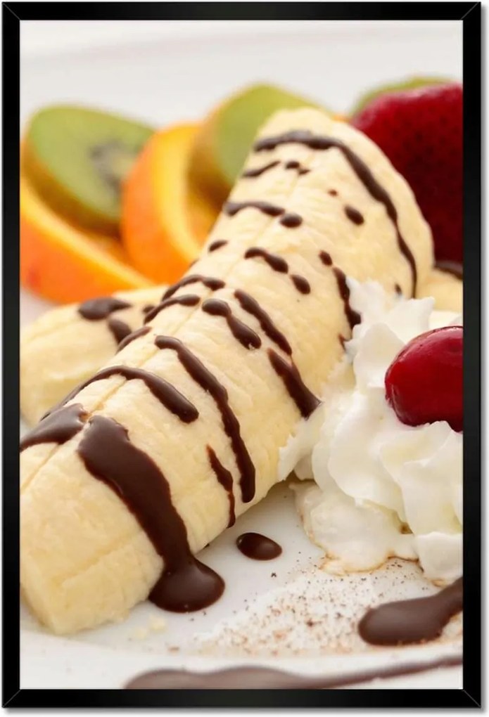 Poszterek keretben 40x60 Gyümölcs desszert