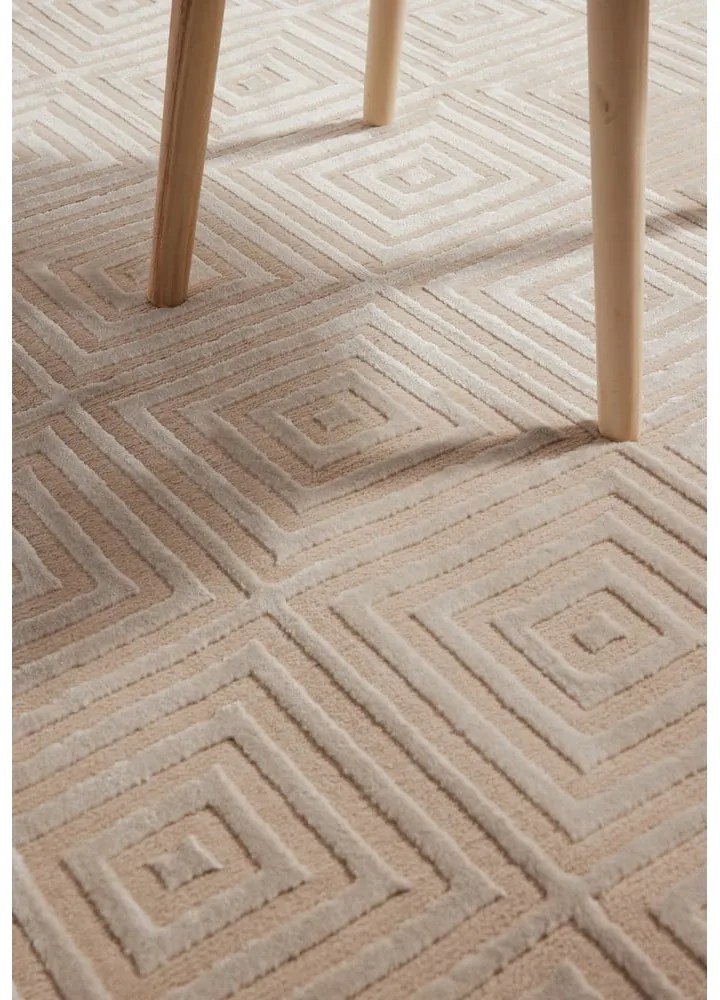 Bézs szőnyeg 200x280 cm Perles Tourmaline – Elle Decoration