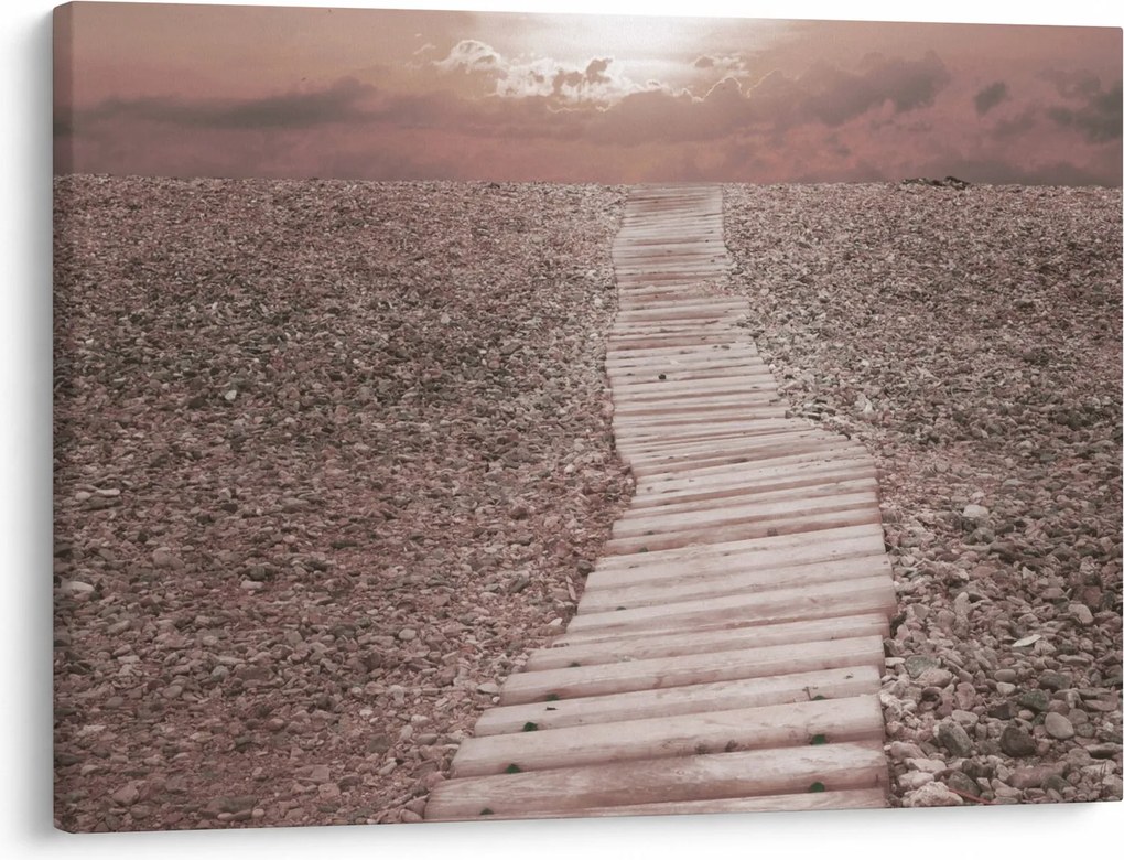 Kép - Pebble beach (70x50 cm)