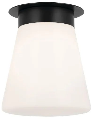 Kichler KL-ALBERS-F-T-BK-mennyezeti lámpa ALBERS 1xE27/40W/230V átmérő 21,6 cm fekete