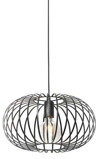 Design lógólámpa fekete - Johanna