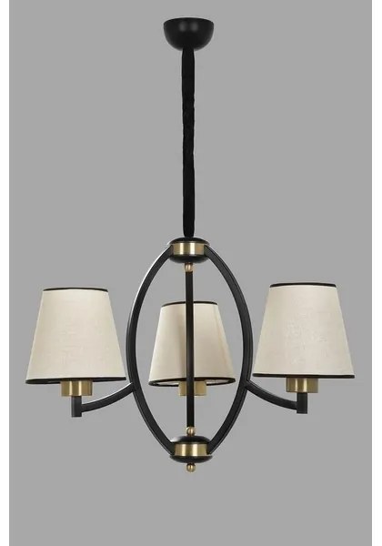 Csillár láncon PAUL 3xE27/60W/230V