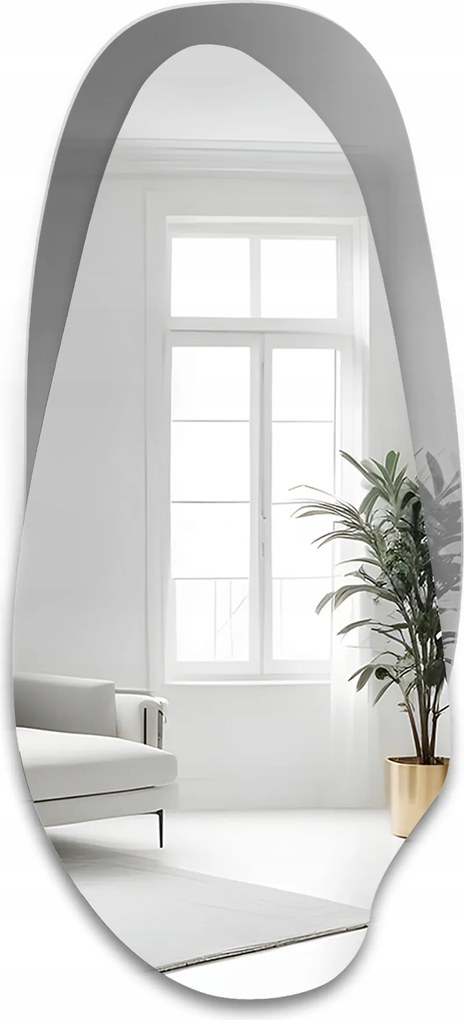 Fusion dekoratív tükör grafit antisolon 60X132