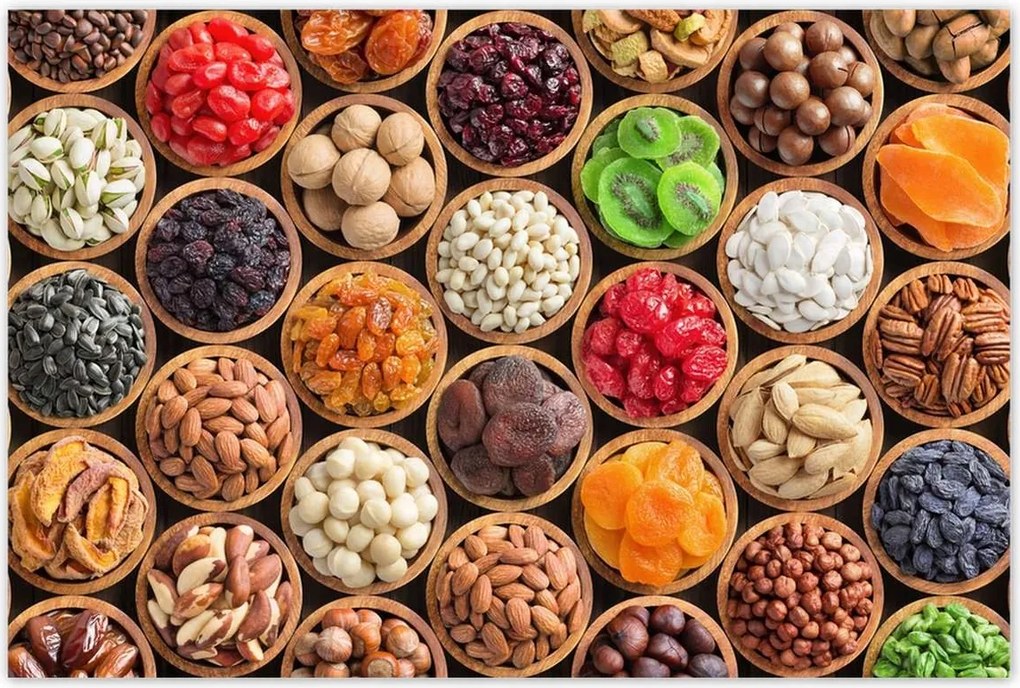 Poszterek 120x80 Fűszerek gyógynövények tálak