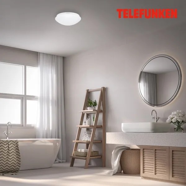 Telefunken 601206TF - LED Fürdőszobai mennyezeti lámpa LED/15W/230V átm. 28 cm