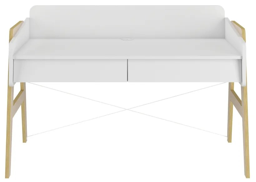 AKCIÓ Fehér gyerek íróasztal SO SIXTY II. osztály