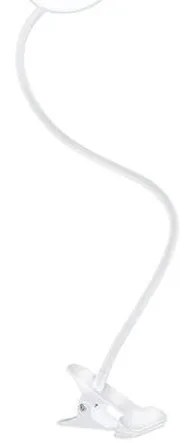 Solight WO66-W -LED dimmelhető asztali lámpa csíptetővel LED/8W/230V 3000/4000/5000K fehér