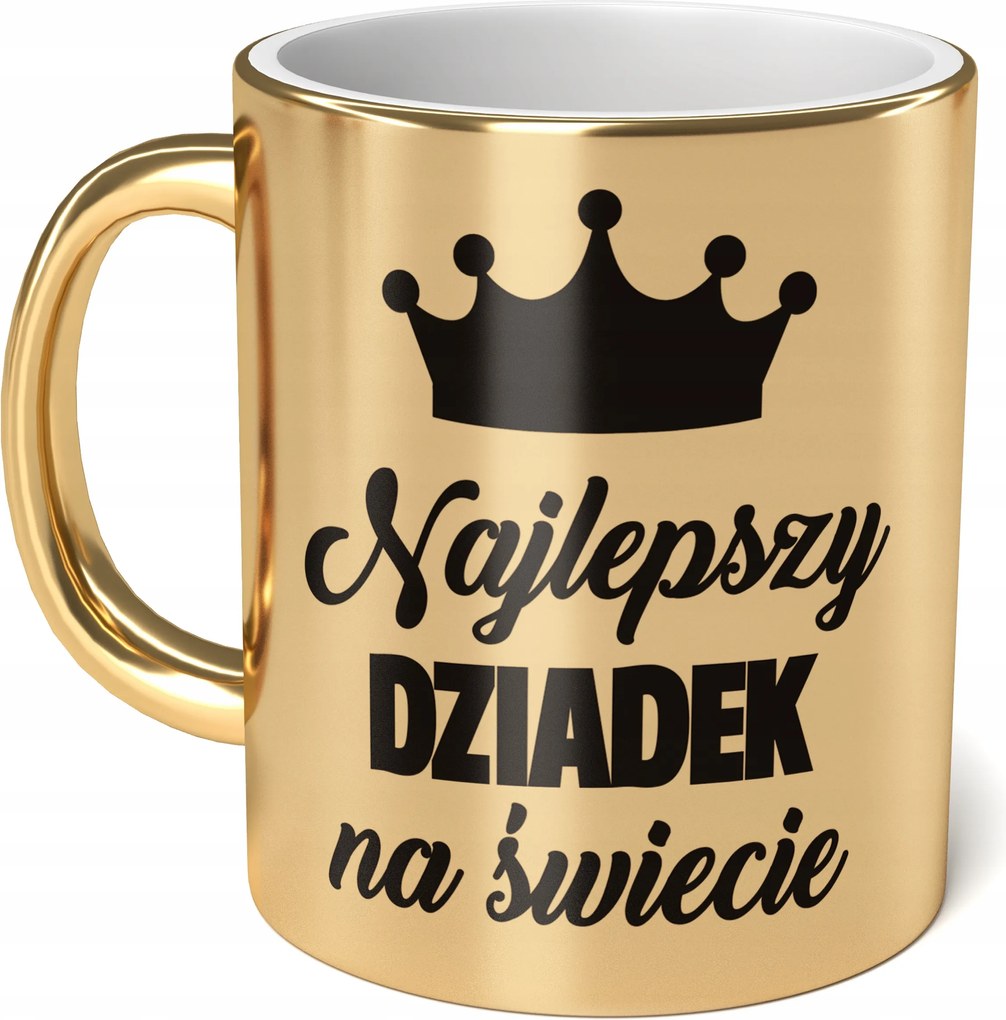 Kerámia bögre Arany 330 ml Nagypapa napja Ajándék Legjobb Nagypapa