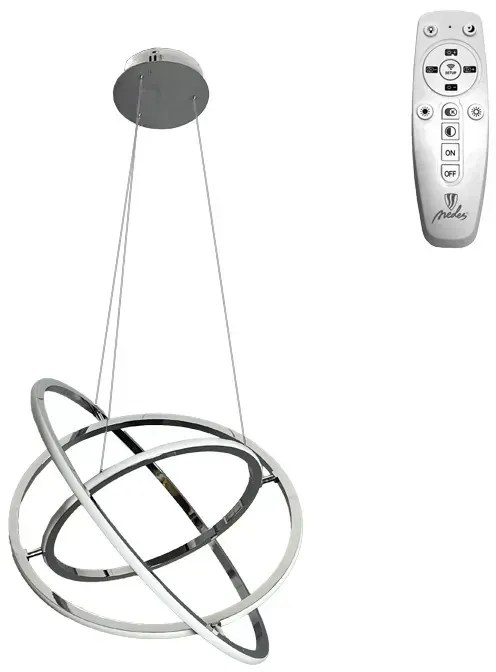 NEDES J4350-CH Modern Led Függesztett Lámpa IP20