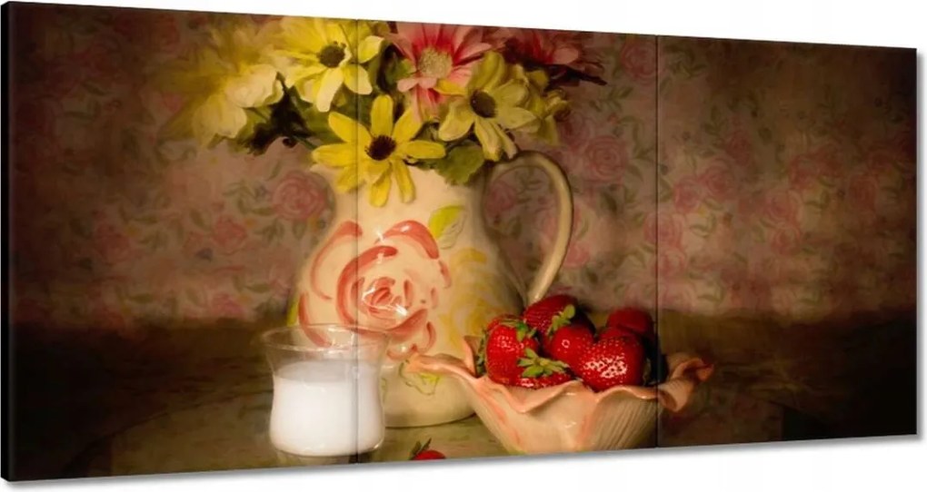 Festmények 180x90 Eper kompozíció