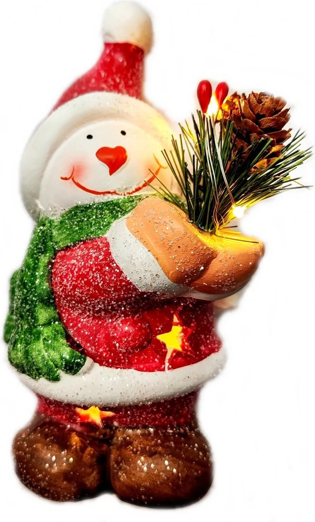 Karácsonyi Figura Hóember Led Dekoráció Karácsonyi Dekoráció F416