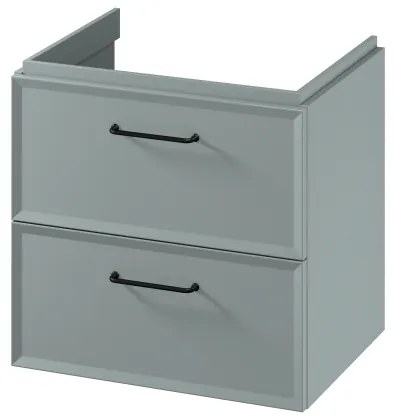 Cersanit S1021-003 - Függesztett mosdószekrény MILLE 60x45 cm mentaszínű