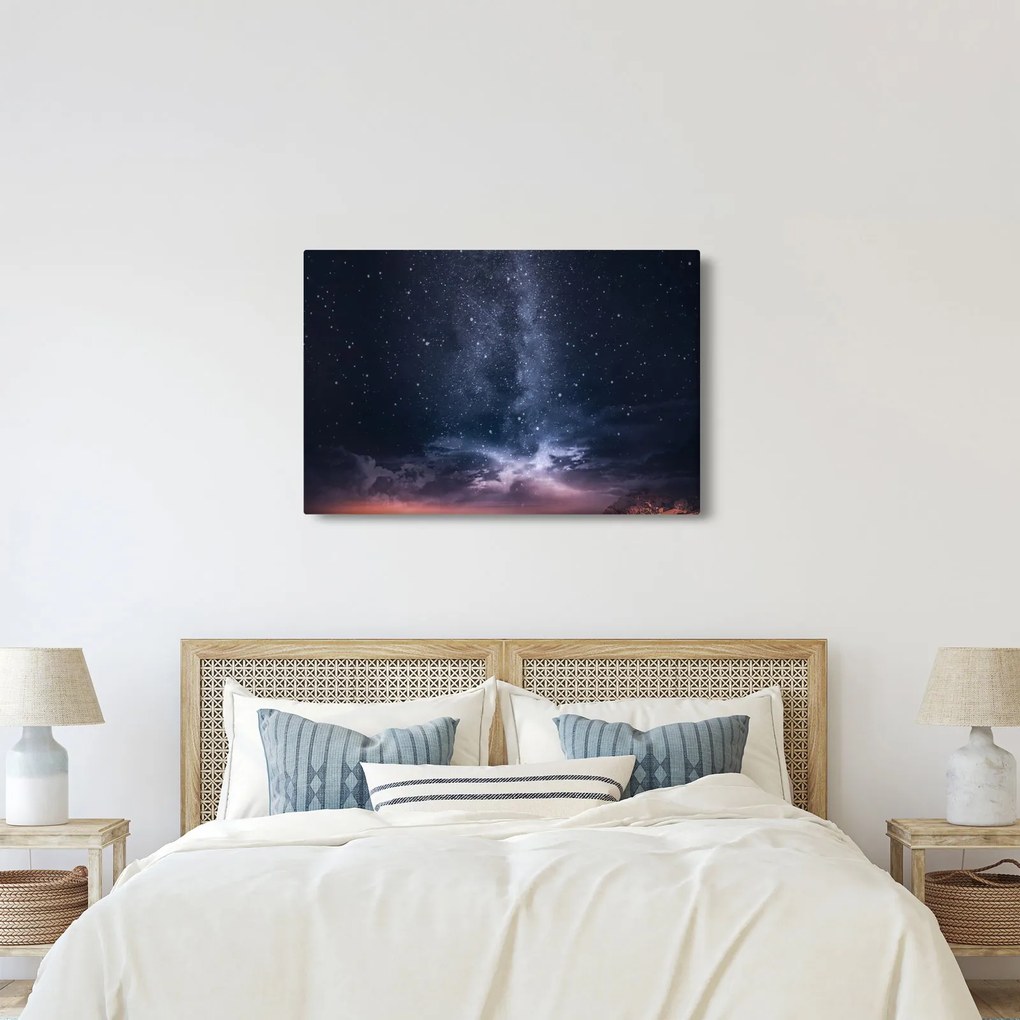Egy csillagos ég képe (90x60 cm)